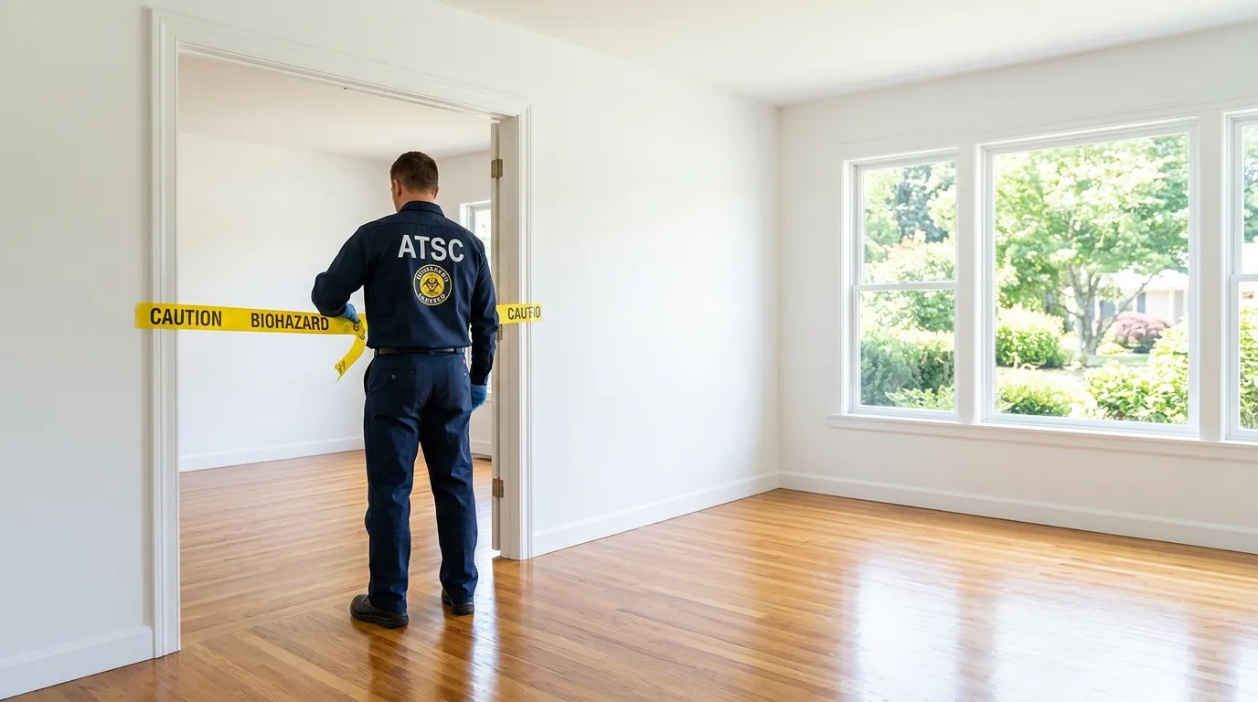 Certified biohazard cleanup crew performing Crime Scene Cleanup in Bronxville